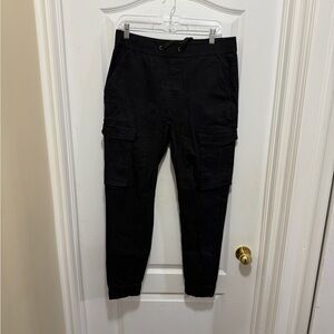 Italymorn Black joggers size M (31-34)